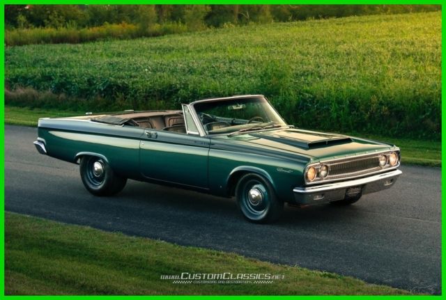 1965 Dodge Coronet Convertible 440 Block 426 Max Wedge Classic Mopar Vintage 1965 Dodge Coronet Classic Mopar Vintage Convertible
