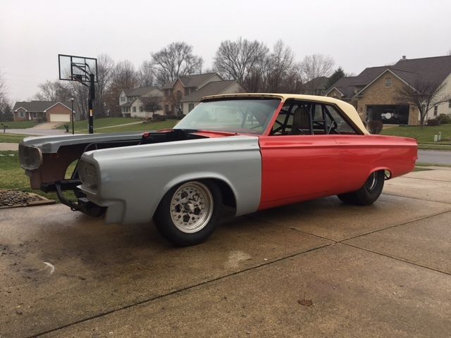 1965 Dodge Coronet Hemi Outlaw 10.5 Pro Street or Drag Rolling Chassis NEW 1965 Dodge Coronet 2D
