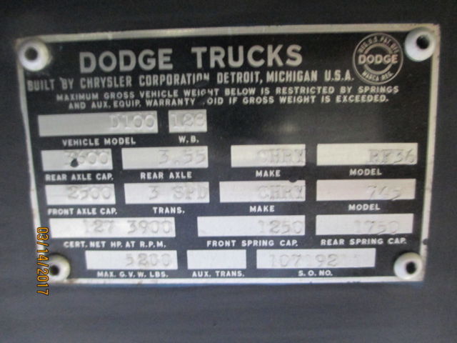 1965 Dodge Other Pickups - photo 11
