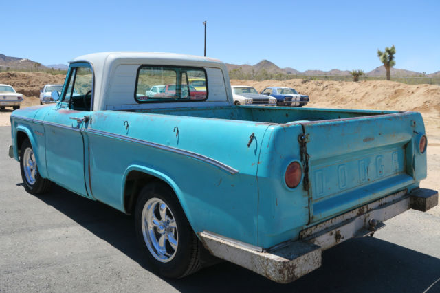 1965 Dodge Other Pickups D100 Sweptline Shortbed 318 Poly V8 Rare ! - photo 7