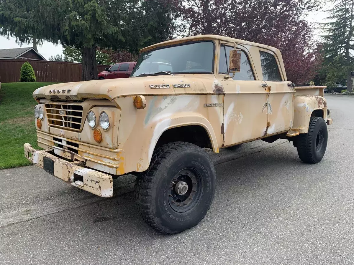 1965 Dodge D/W Series Pickup Brown W300 1965 Dodge D/W Series W300