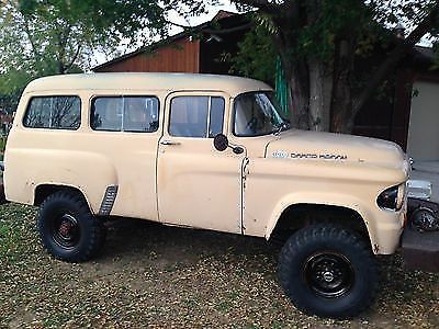 1965 Dodge Power Wagon Town Wagon 4x4 396 Chevy Original Paint and Braden Winch 1965 Dodge Power Wagon Town Wagon 4x4