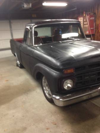 1965 f100 SHORT BED 4.6 CROWN VIC SWAP PROJECT 1965 Ford F-100