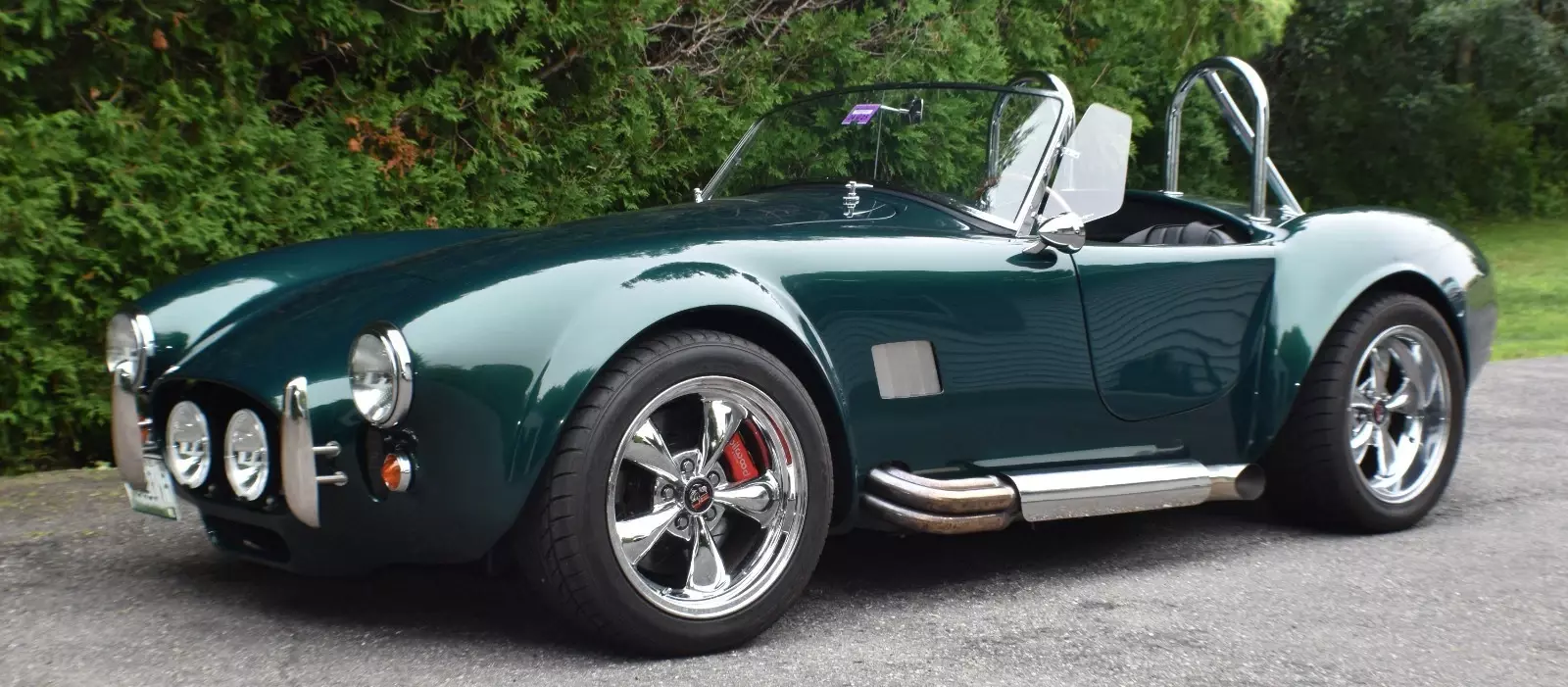 1965 Factory Five Mark IV Cobra 363 Windsor 470+ hp Tremec 8.8" Ford Low Miles 1965 Factory Five Racing Mark IV Cobra 363 cu in Windsor Tremec