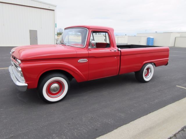 1965 Ford 100 Custom Cab Pickup Truck 1965 Ford F-100 Ford 100 Custom Cab