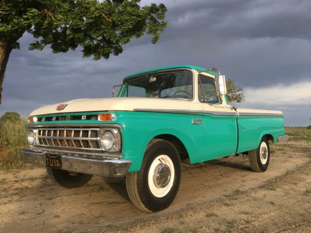 1965 FORD CAMPER SPECIAL DELUXE, ORIGINAL PAINT SURVIVOR F-100 F-250 1965 Ford F-250 CAMPER SPECIAL