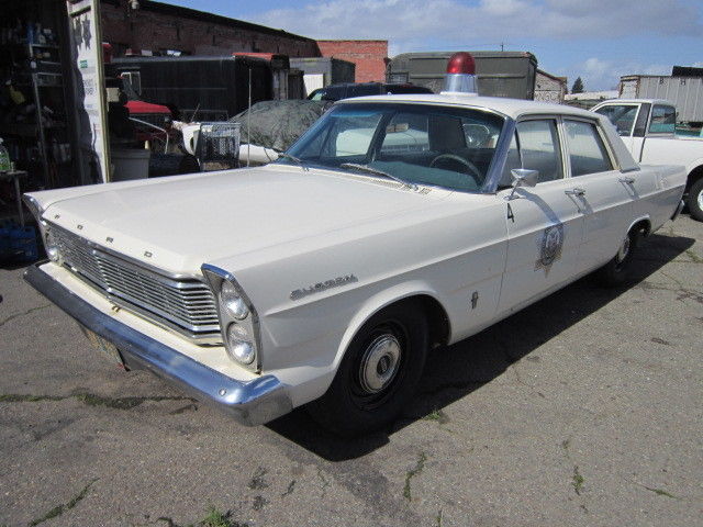 1965 FORD CUSTOM MOVIE POLICE CAR GALAXIE 1965 Ford Galaxie STANDARD