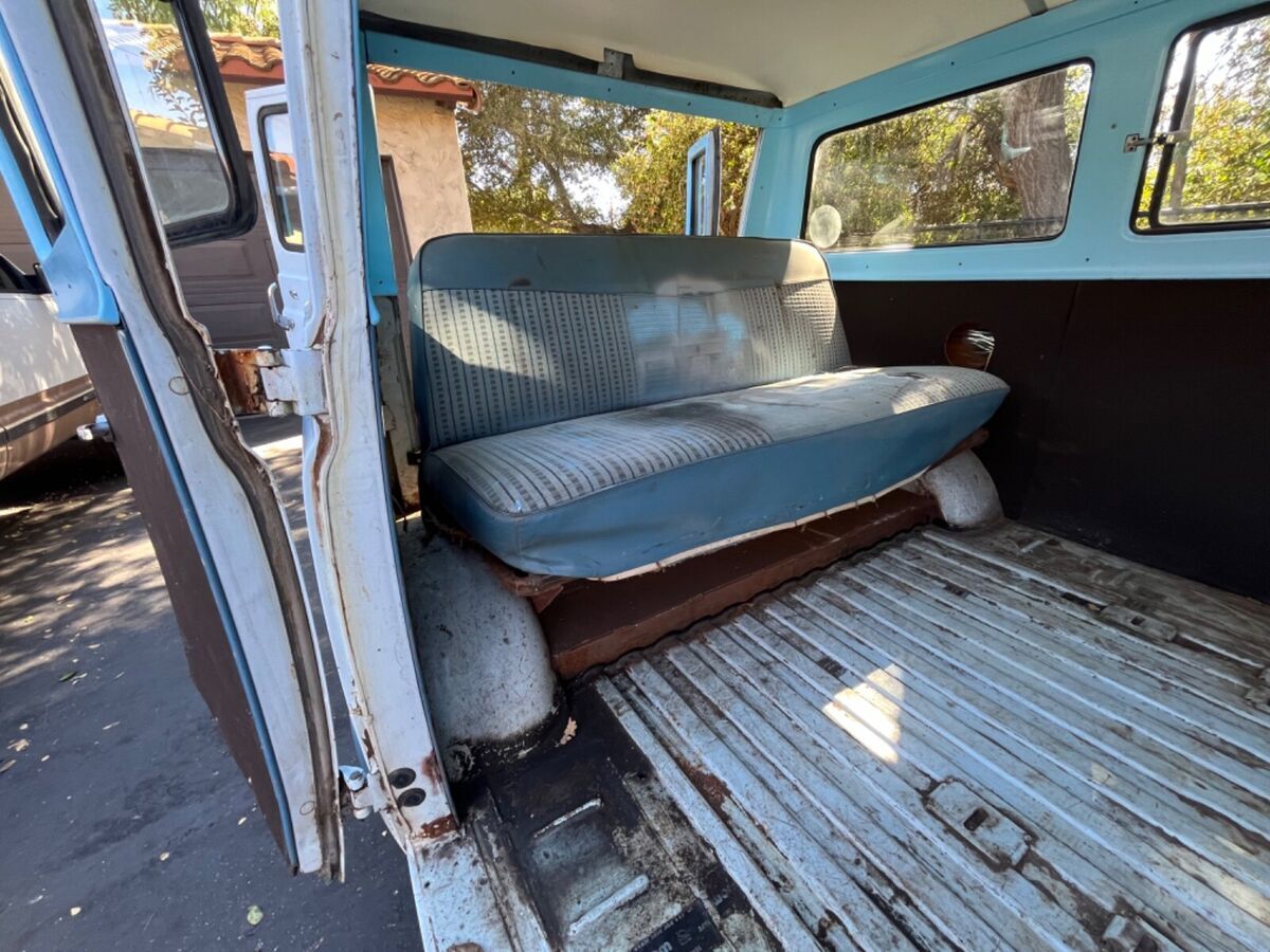 1966 Ford Econoline Falcon E series Shorty Van G-10 F100 A100 - photo 11
