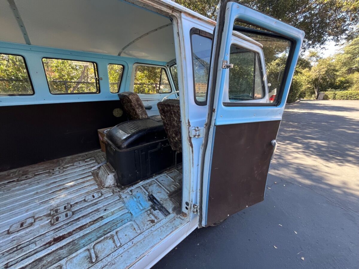 1966 Ford Econoline Falcon E series Shorty Van G-10 F100 A100 - photo 9