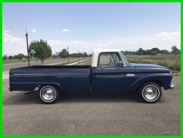 1965 Ford F-100 Pickup, 352ci V8, 4-Speed Manual Transmission, RWD Truck 1965 Ford F-100 Frame On Restoration
