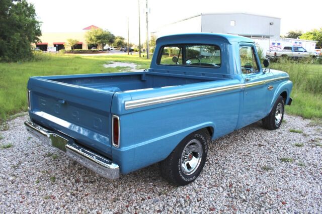 1965 Ford F-100 Short Bed Custom Cab Pickup Truck 352 130+ HD PICS - photo 4