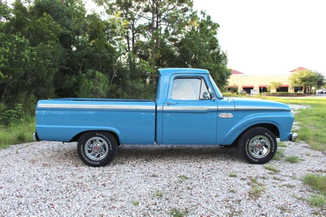 1965 Ford F-100 Short Bed Custom Cab Pickup Truck 352 130+ HD PICS - photo 5