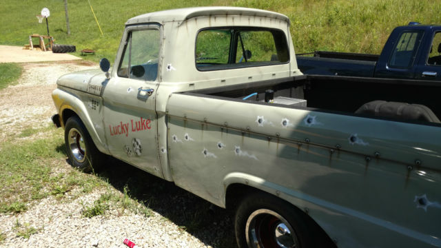 1965 ford f-100 short bed truck, rat rod custom paint big block 390 auto trans 1965 Ford F-100