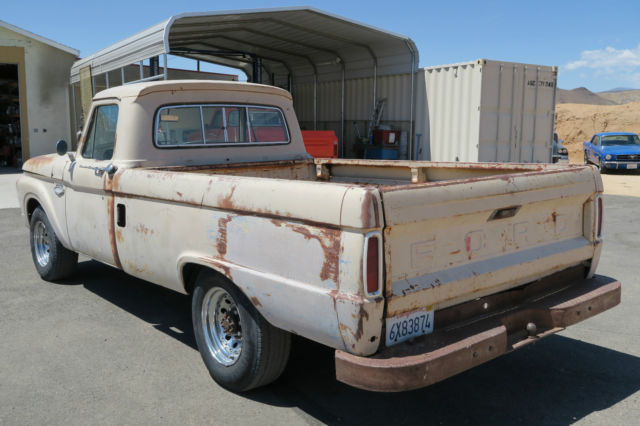 1965 Ford F-250 @ NO RESERVE 390 V8 CLEAN CALIFORNIA CUSTOM CAB - photo 4