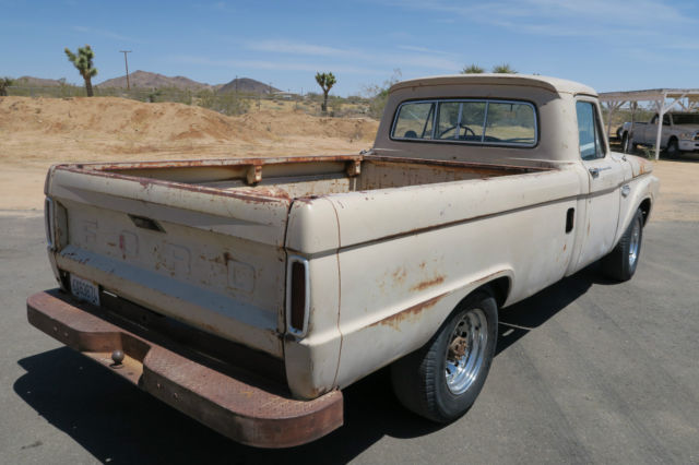 1965 Ford F-250 @ NO RESERVE 390 V8 CLEAN CALIFORNIA CUSTOM CAB - photo 5