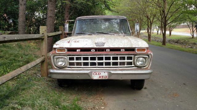 1965 Ford F100 Custom Cab -- 85,000 original miles. Automatic. 352 V8. Long-bed 1965 Ford F-100 Custom Cab