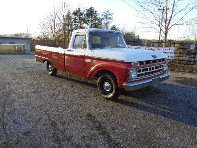 1965 FORD F100 CUSTOM DELUXE 352 3 SPEED LONG BED RUNS GREAT !! 1 OWNER TRUCK 1965 Ford F-100 CUSTOM DELUXE