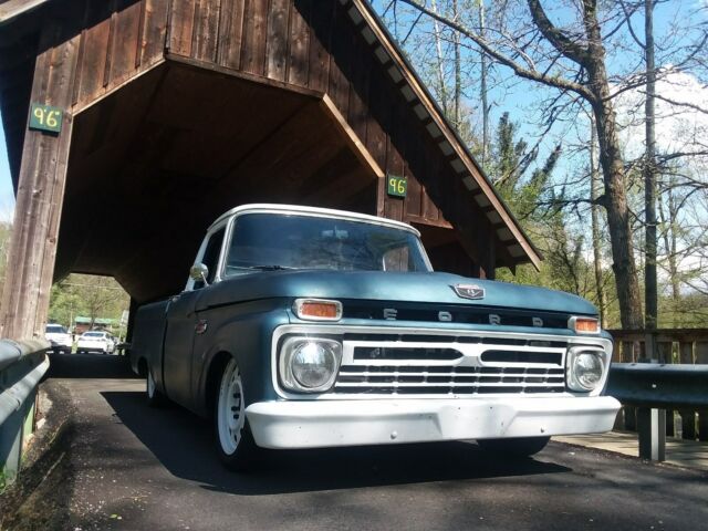 1965 ford f100 shop truck 4.6 chassis swap daily driver short bed one of a kind 1965 Ford F-100