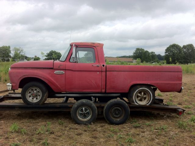 1965 Ford F100 SHORT BED Project Rat Rod 1965 Ford F-100