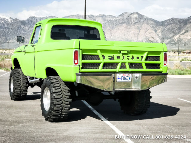 1965 Ford F-250 F250 4WD 'HIGHBOY' SHOP TRUCK PATINA TRUCK F100 - photo 5