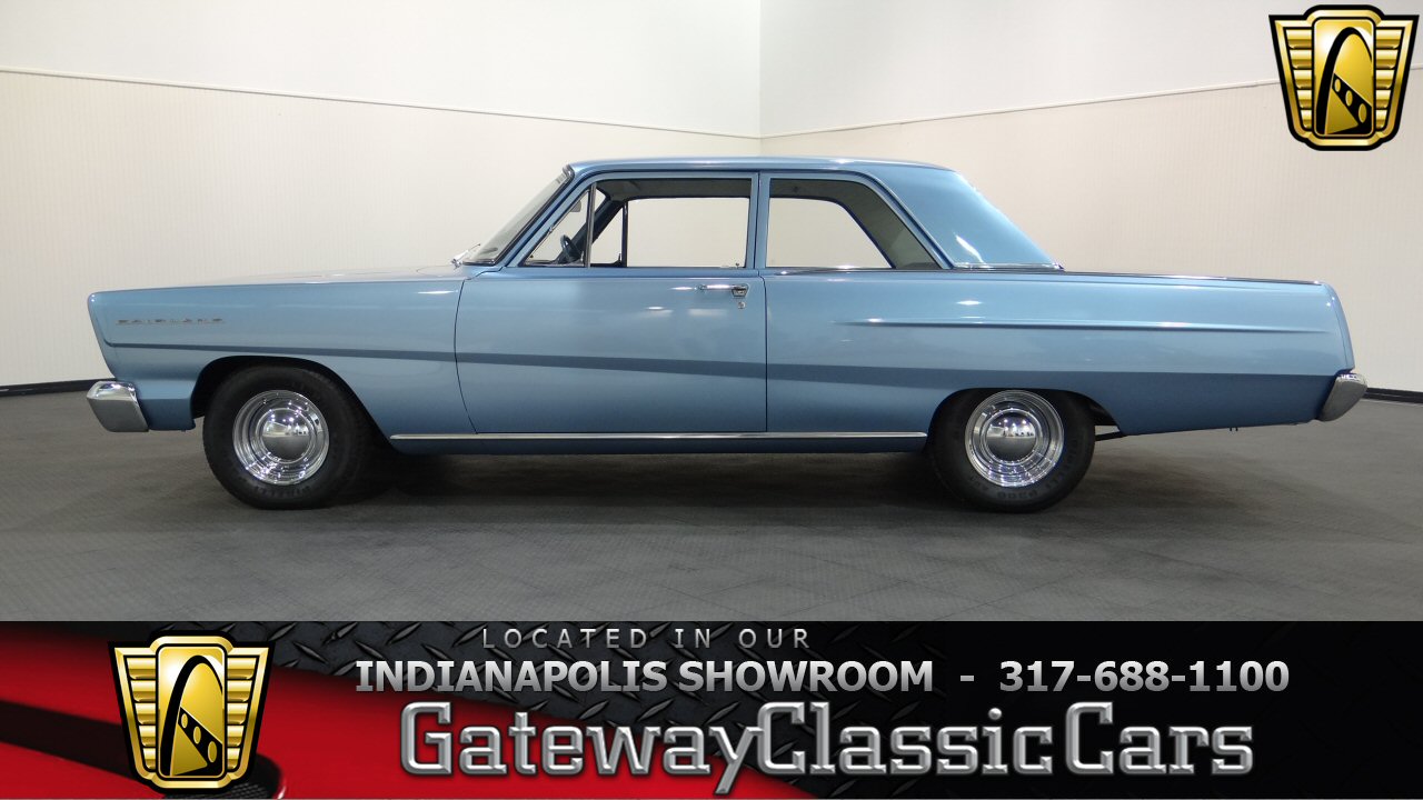 1965 Ford Fairlane 46639 Miles Blue 2DR 200 CID Inline 6 3-Speed Automatic 1965 Ford Fairlane