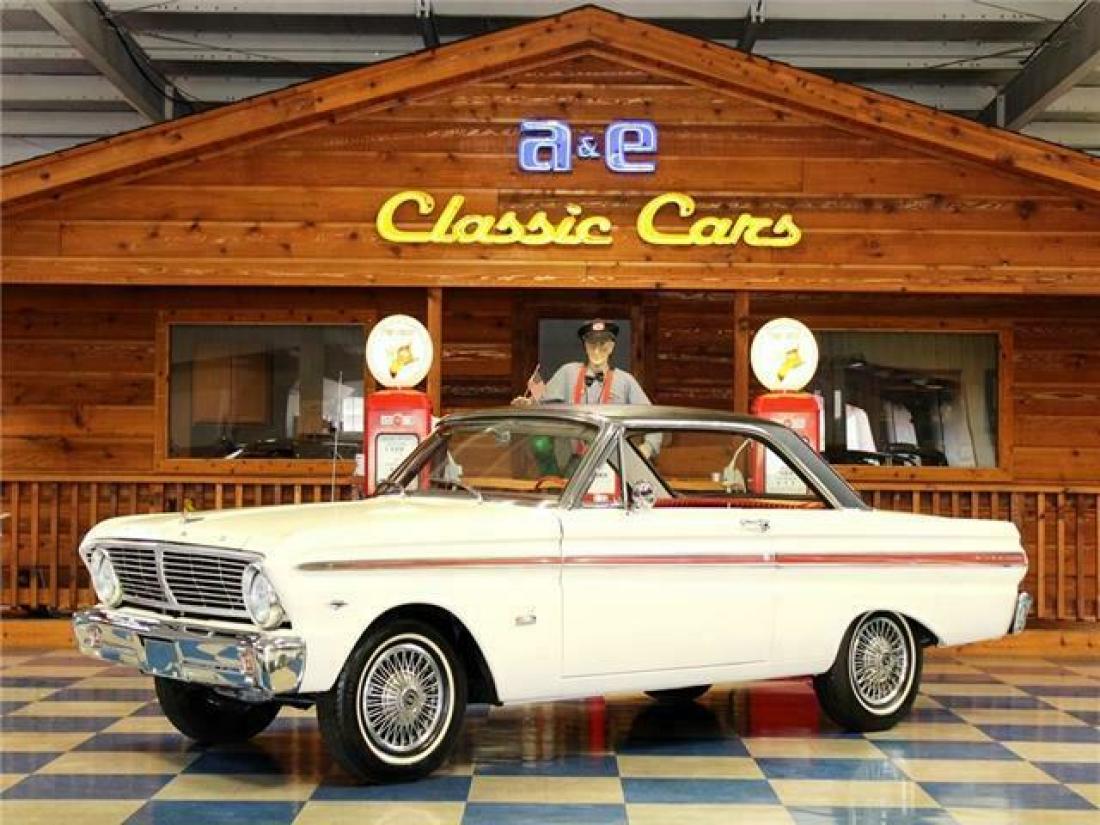 1965 Ford Falcon – Wimbledon White / Red 1965 Ford Falcon Period correct 289