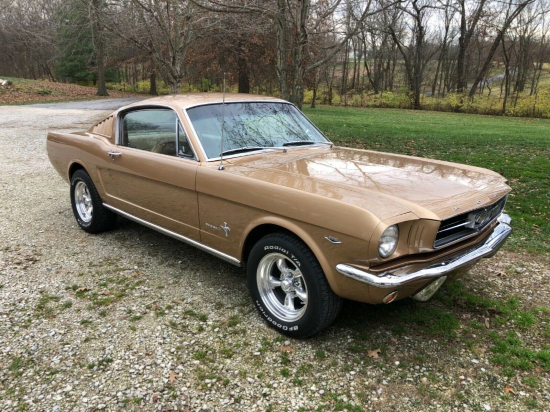 1965 Ford Fastback 2+2 289 V8 C code Auto PS Orig Prairie Bronze Great Condition 1965 Ford Mustang
