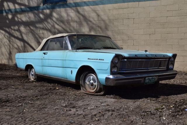 1965 Ford Galaxie 500 2dr Convertible 8cyl 390 Auto original 1965 Ford Galaxie