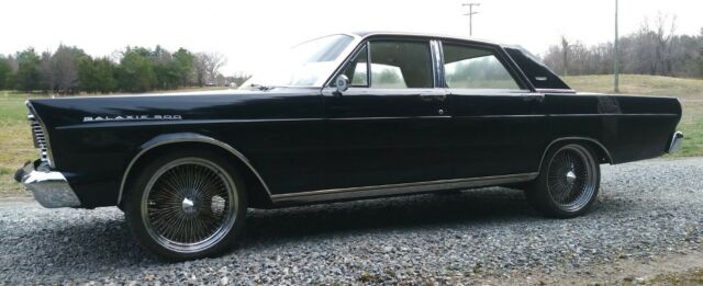 1965 Ford Galaxie 500 4DR - All original with real 20" knockoff wheels 1965 Ford Galaxie