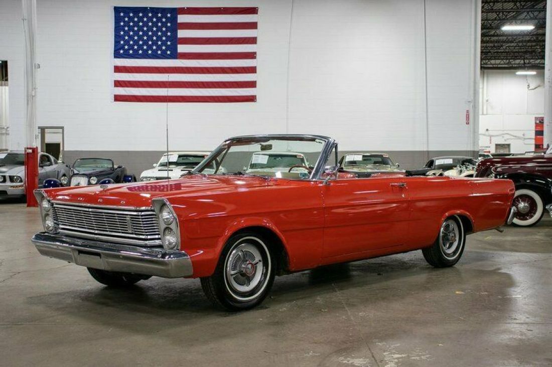 1965 Ford Galaxie 500 76309 Miles Red 352ci V8 3-Speed Automatic 1965 Ford Galaxie
