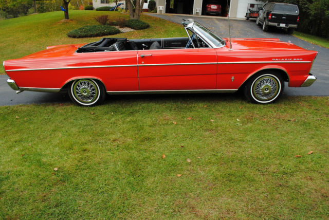 1965 Ford Galaxie 500 Convertible 352 cI 4 bbl Automatic 1965 Ford Galaxie 500