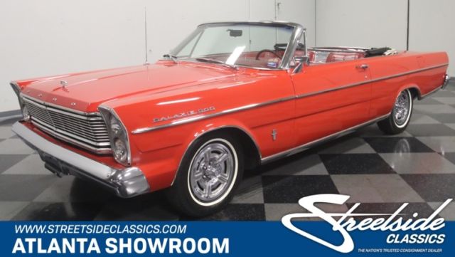 1965 Ford Galaxie 500 Convertible Convertible 352 V8 Automatic Classic Vintage C 1965 Ford Galaxie 500 Convertible