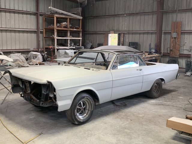 1965 Ford Galaxie 500 Convertible Project car-Hard work is Done-prep for paint 1965 Ford Galaxie Convertible 500