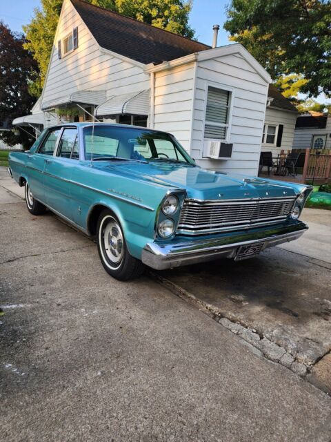 1965 Ford Galaxie 500 Sedan Blue RWD Automatic base 1965 Ford Galaxie base