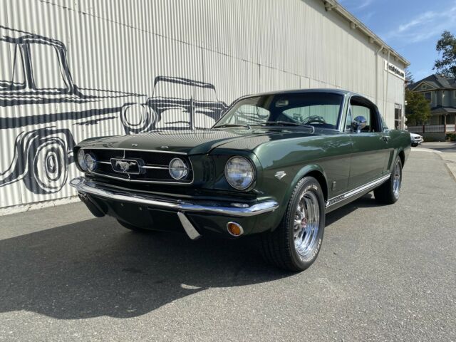 1965 Ford Mustang 1008 Miles Green Fastback 1965 Ford Mustang GT K Code
