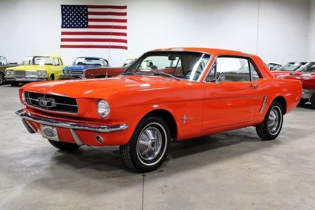 1965 Ford Mustang 14009 Miles Poppy Red Coupe 200ci 6-Cyl 3 Speed Manual 1965 Ford Mustang --