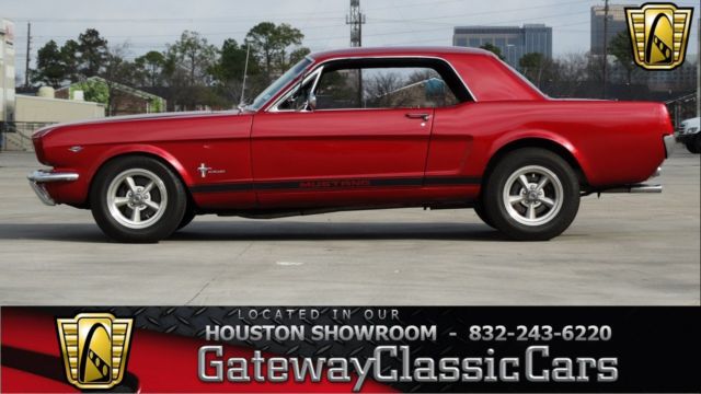 1965 Ford Mustang 15000 Miles Red 2 Door 289 CID V8 3-Speed Auto 1965 Ford Mustang