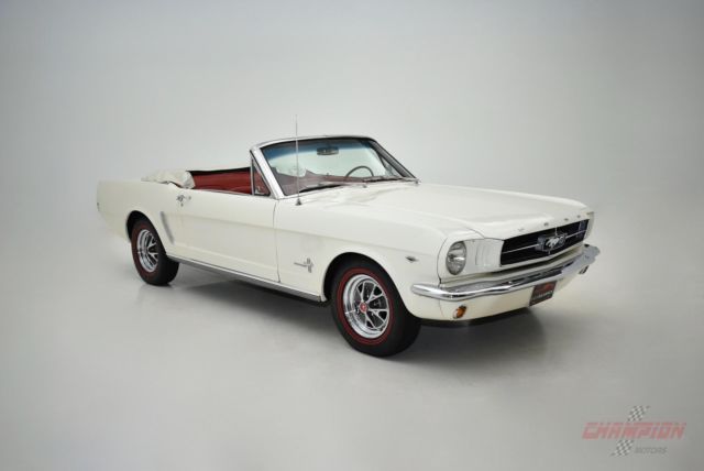 1965 Ford Mustang 170 Miles White Convertible Manual 1965 Ford Mustang --