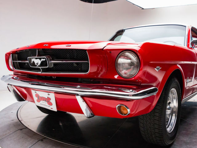 1965 Ford Mustang 2+2 289 V8 3 Speed Automatic Fastback Rangoon Red 1965 Ford Mustang 2+2