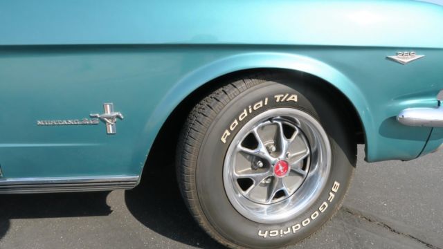 1965 Ford Mustang 2+2 FASTBACK 289 A CODE! AC! TWILIGHT TURQUOISE! - photo 9