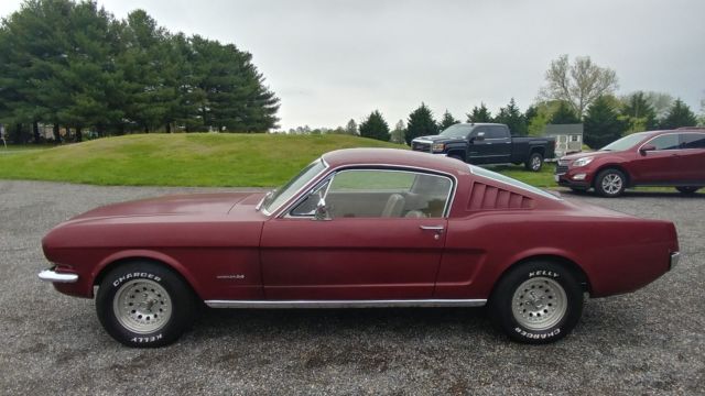 1965 Ford Mustang 2+2 Fastback Base Model 6 Cyl with Manual Trans 1965 Ford Mustang 2+2 FASTBACK