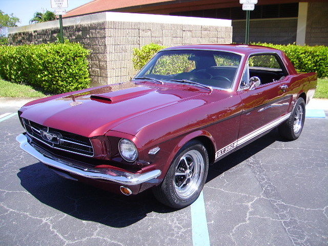 1965 FORD MUSTANG 289 V-8, 4 SPEED TRANS, SHELBY ACCENTS, GT STRIPES 1965 Ford Mustang 289 V8 4 SPEED, SHELBY ACCENTS