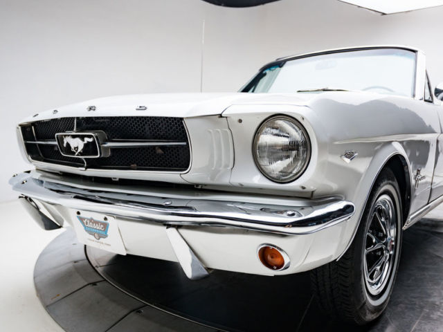 1965 Ford Mustang 289 V8 3 Speed Automatic Convertible Wimbledon White 1965 Ford Mustang --