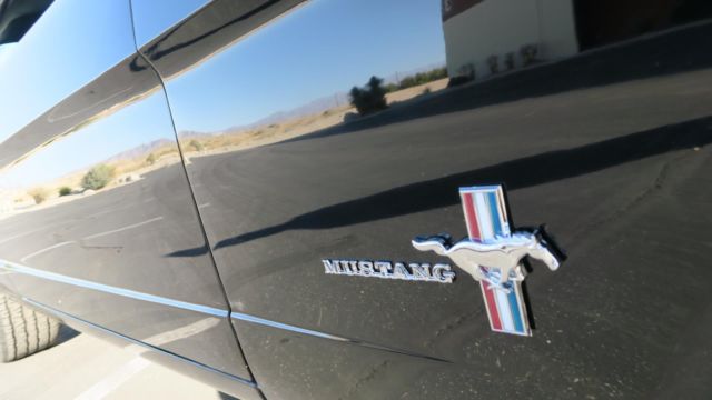 1965 Ford Mustang 289 V8 4 SPEED A CODE SAN JOSE CAR! P/S! BLACK PLT - photo 10
