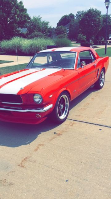 1965 FORD MUSTANG 289 V8 4 SPEED Side pipes New Holly Carburetor 1965 Ford Mustang
