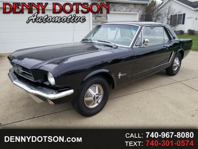1965 Ford Mustang 2dr Coupe 53,888 Miles Black 6 cylinder Manual Rust Free 1965 Ford Mustang 2dr Coupe