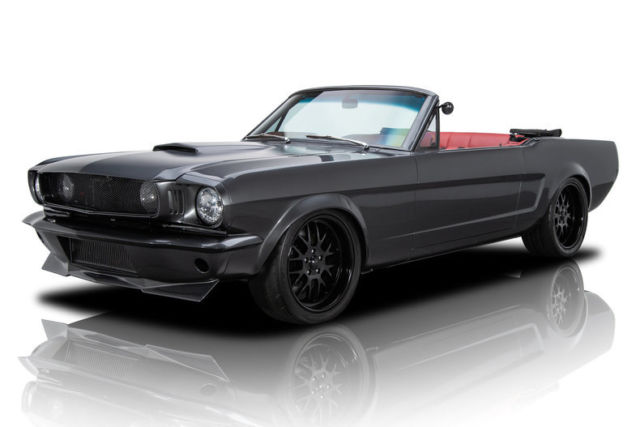 1965 Ford Mustang 33787 Miles Charcoal Convertible 302ci Supercharged V8 5 Spee 1965 Ford Mustang --