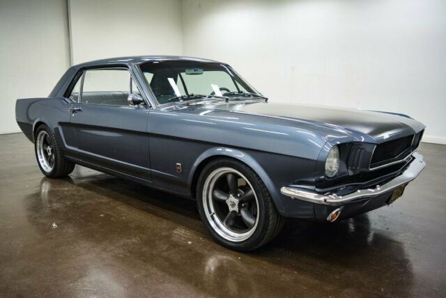 1965 Ford Mustang 5663 Miles Gunmetal Blue Coupe 5.0 H.O. V8 AOD Automatic Over 1965 Ford Mustang --