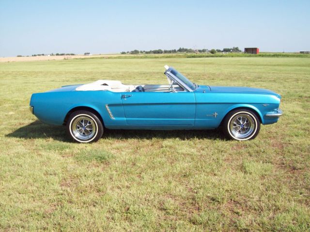 1965 Ford Mustang Base Convertible 2-Door 4.7L AIR CONDITION 1965 Ford Mustang CONVERTIBLE