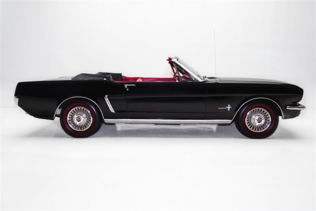 1965 Ford Mustang Black Convertible 289 Auto - photo 3